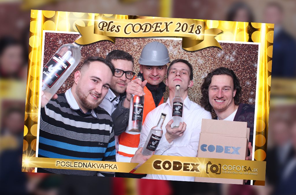 Ples CODEX 2018 – Posledná kavapka